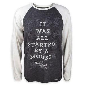 🥳Mickey Mouse Through the Years Raglan T-shirt